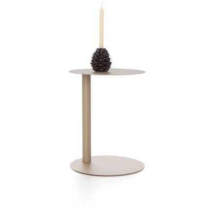 Coco Maison Owen bijzettafel H50cm Taupe